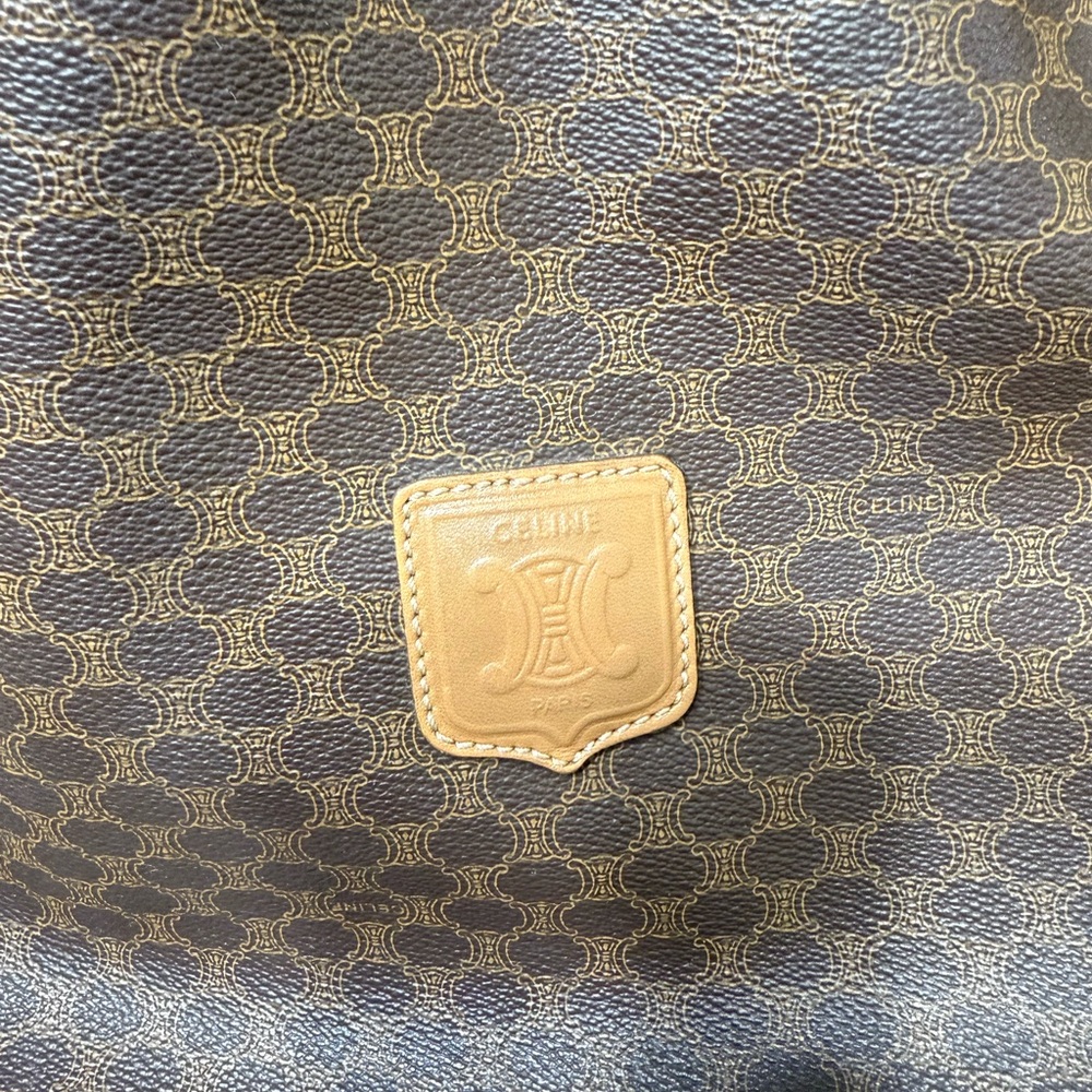 Celine vintage Brown Leather Bucket Bag - Picture 13 of 13